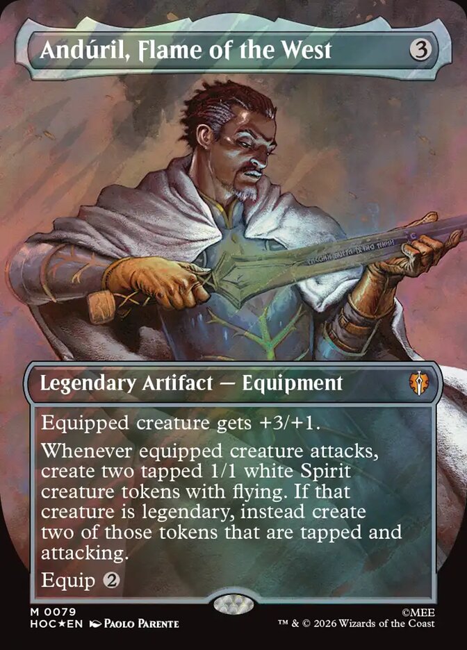 Magic: The Gathering: Andúril, Flame of the West