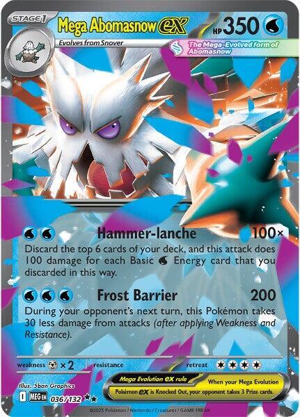 Mega Abomasnow ex 036 132