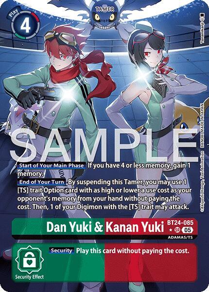 Dan Yuki and Kanan Yuki Alternate Art
