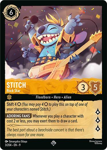Stitch, Rock Star