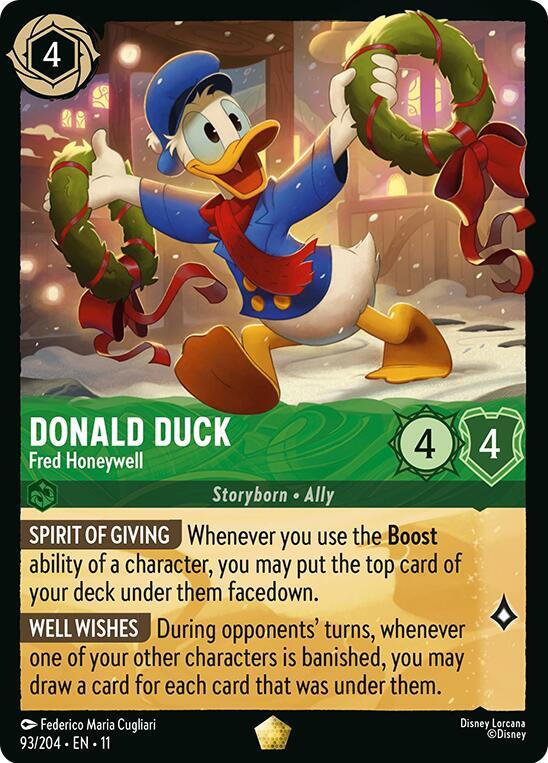 Donald Duck, Fred Honeywell
