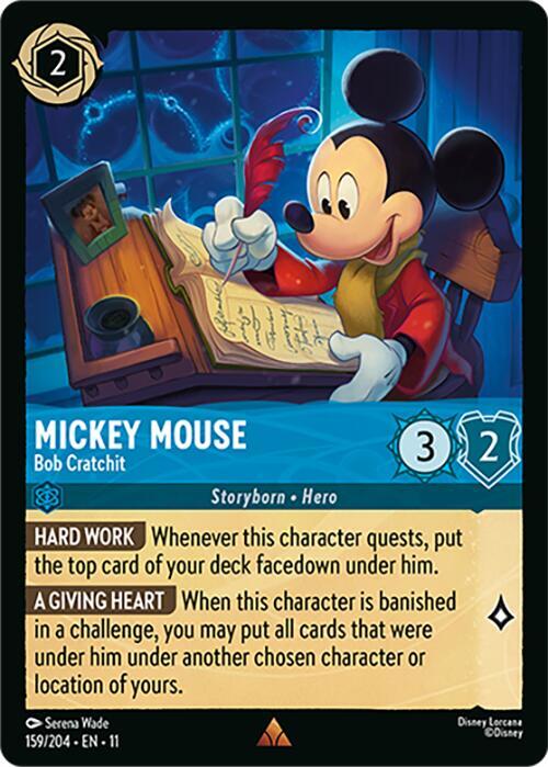 Mickey Mouse, Bob Cratchit