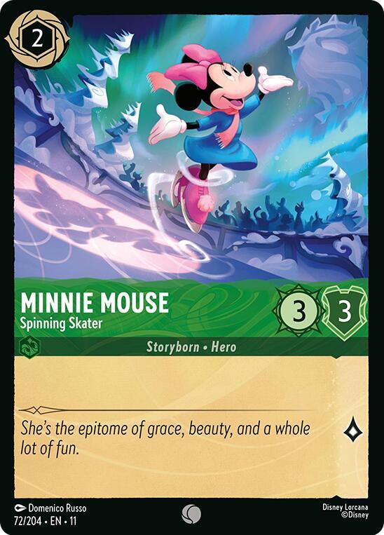 Minnie Mouse, Spinning Skater