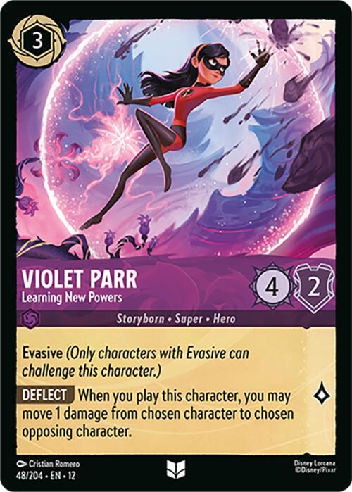 Violet Parr, Learning New Powers