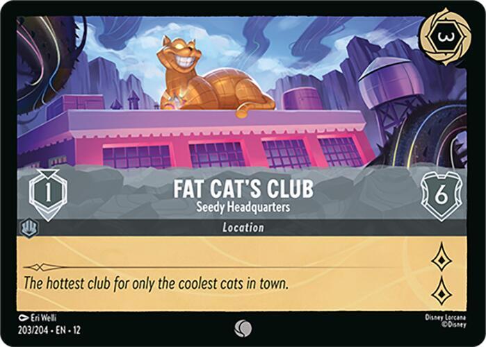 Fat Cat's Club, Seedy Headquarters
