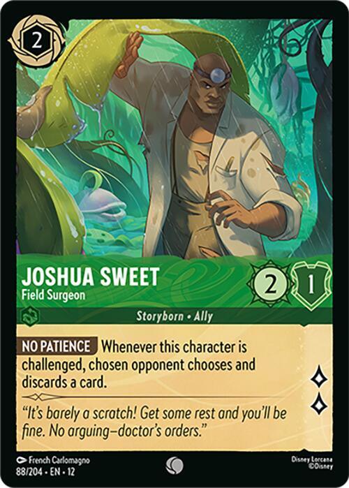 Joshua Sweet, Field Surgeon