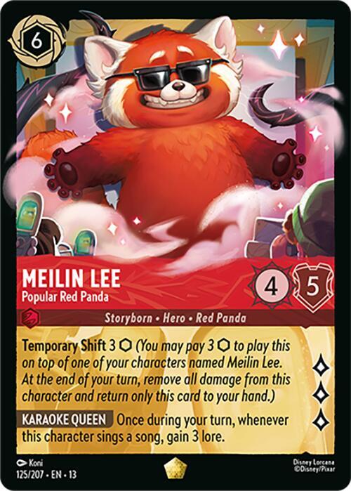 Meilin Lee, Popular Red Panda