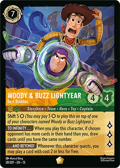 Woody and Buzz Lightyear, Best Buddies
