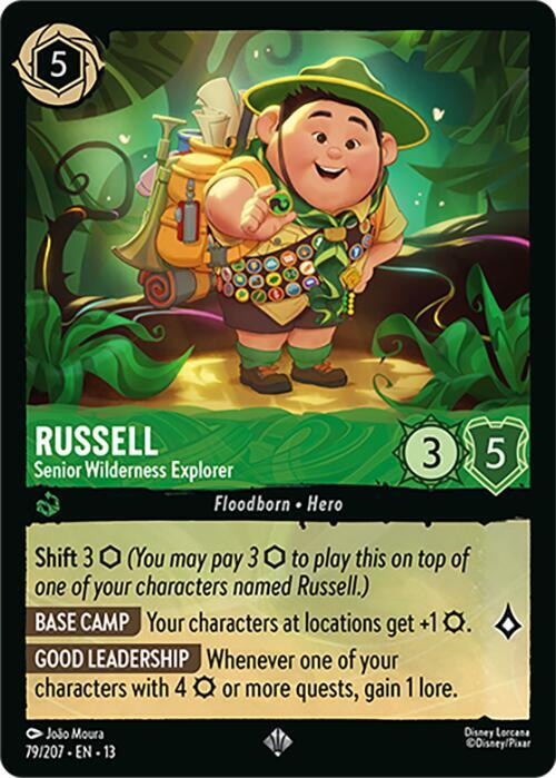 Russell, Senior Wilderness Explorer