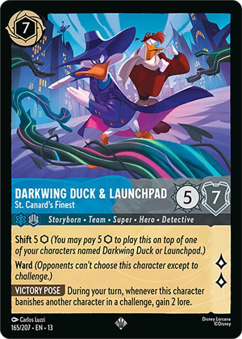 Darkwing Duck and Launchpad, St. Canard's Finest