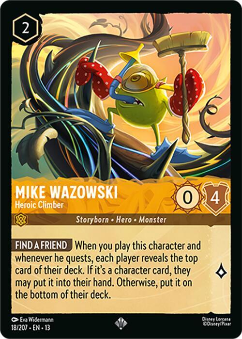 Mike Wazowski, Heroic Climber