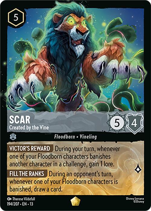 Scar, Created by the Vine