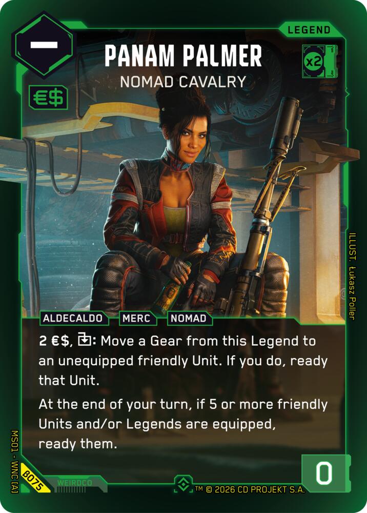 Panam Palmer Nomad Cavalry Epic