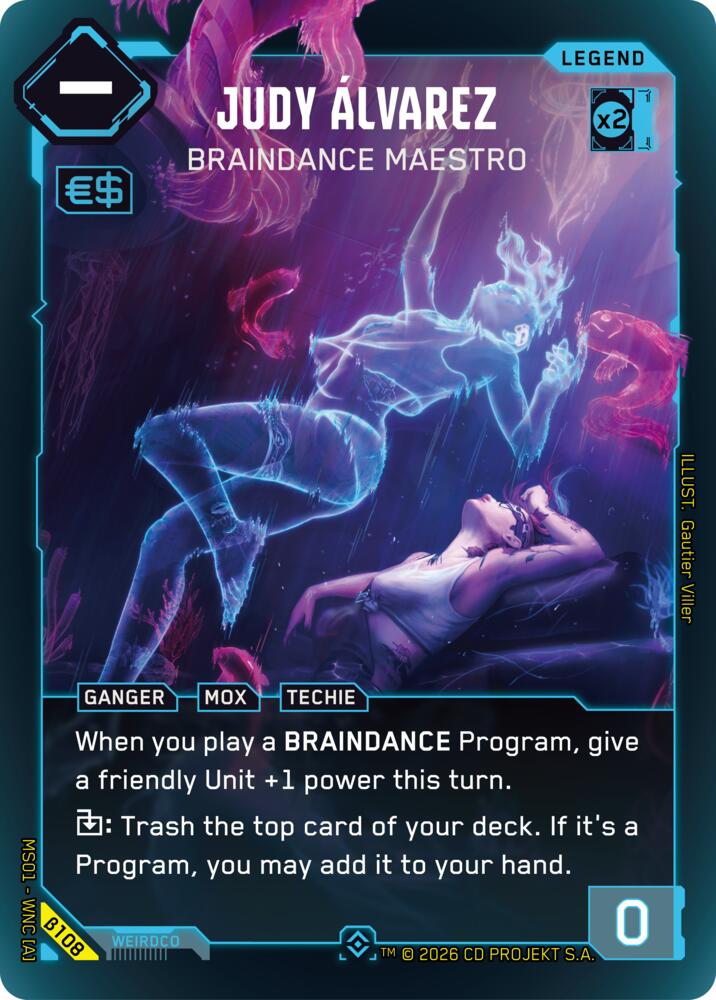 Judy Alvarez Braindance Maestro Epic